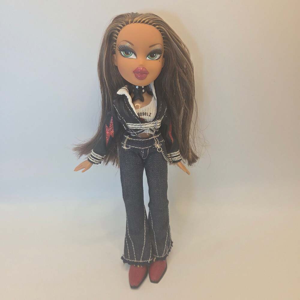 Vintage 2005 Bratz Rock Angelz Yasmin Doll with Original Clothes